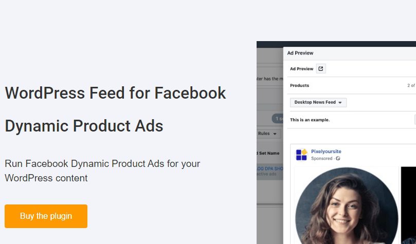 WordPress Feed for Facebook Dynamic Ads 1.0.2 | Facebook内容流插件下载