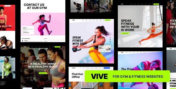 Vive v1.3.1 Fitness Gym WordPress | 健身主题下载