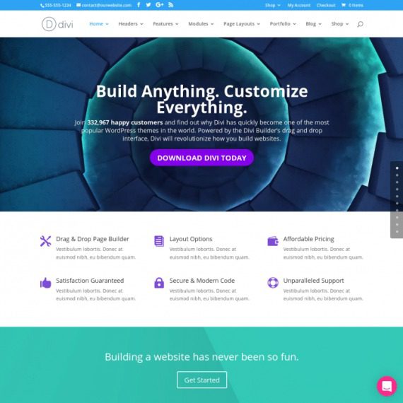 Divi v5.15.0 wordpress主题模板打包下载（Theme + Builder+ Extra Theme + Templates + Layouts + PSD）