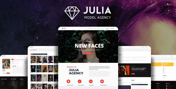 Julia v.2.1.4 – 人才管理 WordPress 主题免费下载
