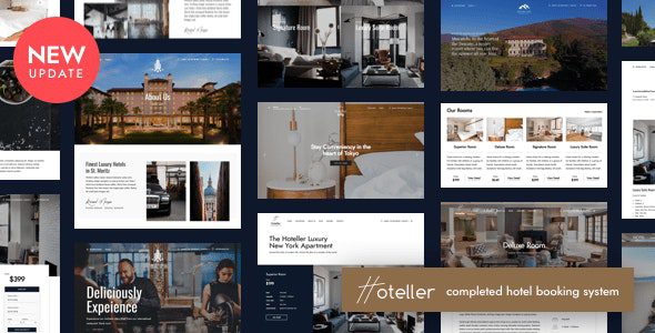 Hoteller v7.0.3 – 酒店预订 WordPress主题下载