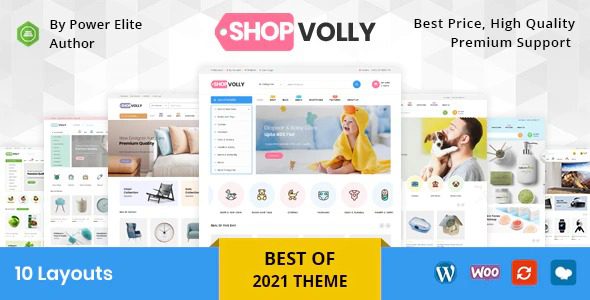 ShopVolly v3.0.1 – 多用途 WooCommerce 主题下载