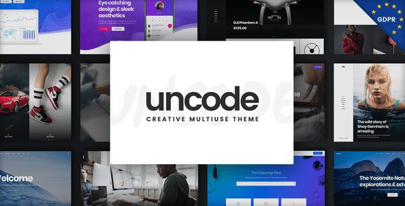 Uncode v2.12.7 创意美观多用途WordPress主题下载
