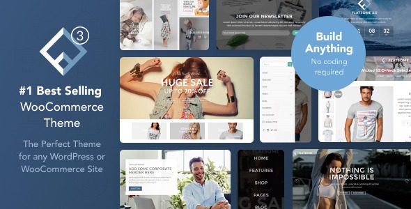 Flatsome破解版 v3.20.11 – 最畅销的多功能 WooCommerce 主题下载