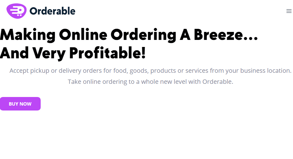 Orderable Pro v.1.20.0.0 – WordPress 食品订购系统插件下载