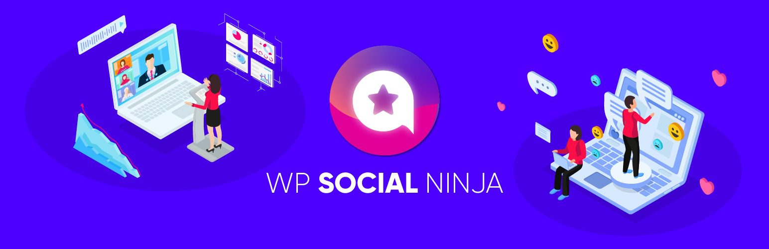 WP Social Ninja Pro GPL v4.4.0 社交媒体插件下载