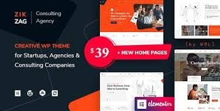 ZikZag v1.4.13 – 咨询与代理 WordPress 主题免费下载