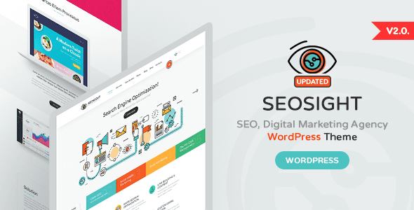 Seosight v5.45.1 – SEO数字营销机构 WordPress主题下载