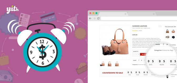 YITH WooCommerce Product Countdown Premium v.1.62.0 | 网店倒计时插件下载
