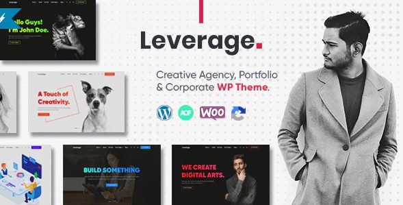 Leverage v2.3.0 – 创意代理与作品集 WordPress 主题下载