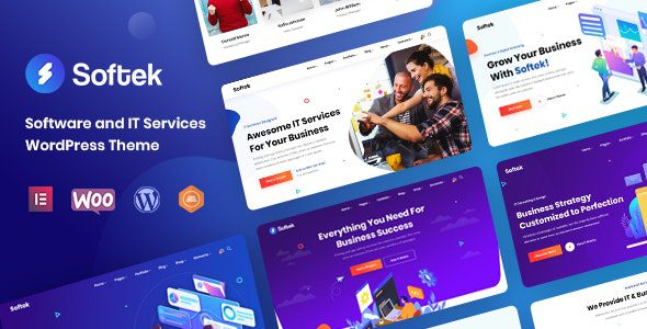 Softek v4.0 – 软件和 IT 解决方案 WordPress 主题下载