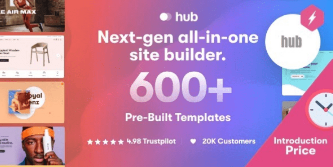 Hub Nulled v7.0 – 响应式多用途WordPress 主题下载