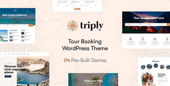 Triply v2.4.8 – 旅游预订WordPress主题下载
