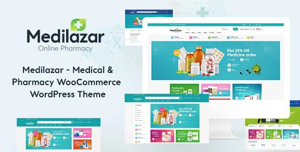 Medilazar v1.3.0 – 药房医疗 WooCommerce WordPress 主题下载