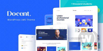 Docent Pro v1.2.2 单个讲师的 WordPress LMS 主题下载
