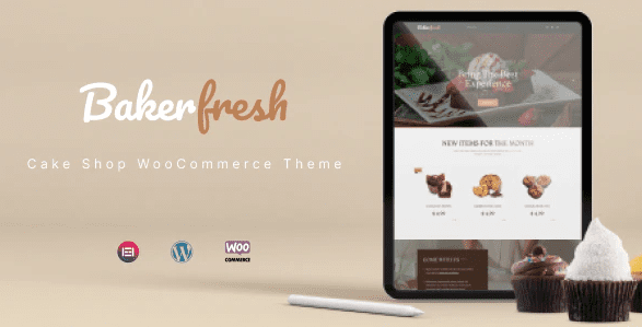 Bakerfresh v1.1 – 蛋糕店 WooCommerce 主题下载啊下载