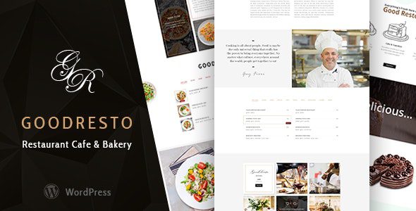 GoodResto v5.1 – 餐厅 WordPress 主题 + WooCommerce 下载