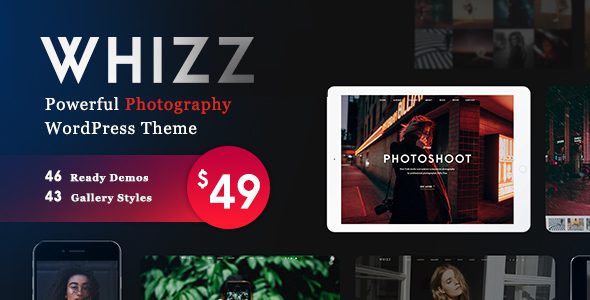 Photography Whizz  Photography WordPress for Photography v2.5.2 摄影高手 WordPress 摄影主题下载