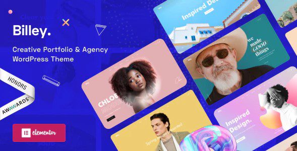 Billey v2.2.8 – 创意组合和代理 WordPress 主题下载