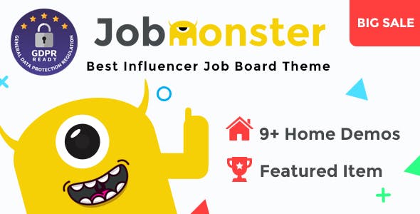 Jobmonster v4.8.6 – 工作板 WordPress 主题下载