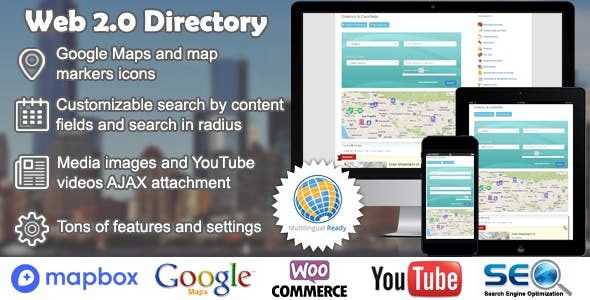 Web 2.0 Directory plugin for WordPress v2.10.12 下载