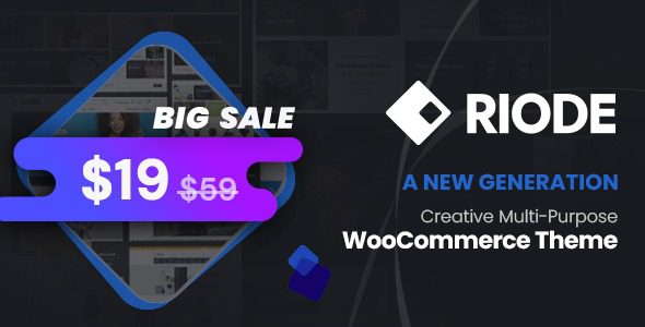 Riode v1.6.32 – 多用途WooCommerce 主题下载