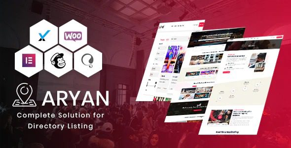 Aryan v.1.0.3 – 列表和目录 WordPress 主题下载