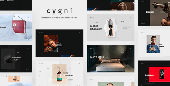 Cygni v2.2 – 作品集展示WordPress主题下载