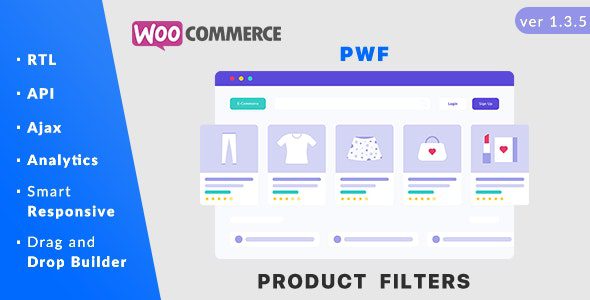 PWF WooCommerce Product Filters GPL v.2.0.6 产品筛选器插件下载