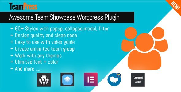 TeamPress v1.6.3 – 团队展示模块设计插件下载