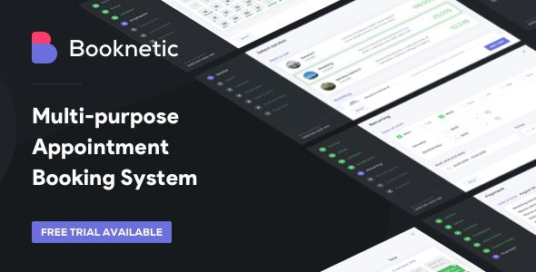 Booknetic v.4.8.5 – WordPress 预约系统插件下载