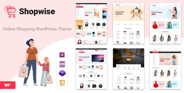 Shopwise v.1.6.7 – 时尚商店 WooCommerce 主题下载