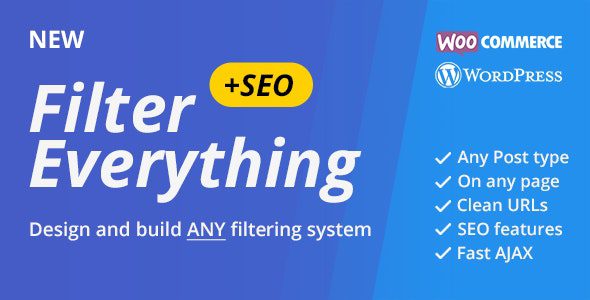 Filter Everything Pro v1.9.7 – WordPress & WooCommerce 产品过滤器插件下载
