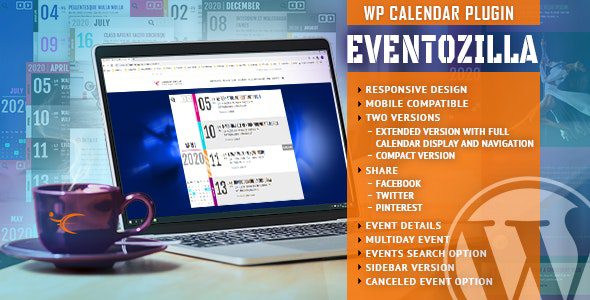 EventoZilla v.1.5.6.1– 活动日历 WordPress 插件下载