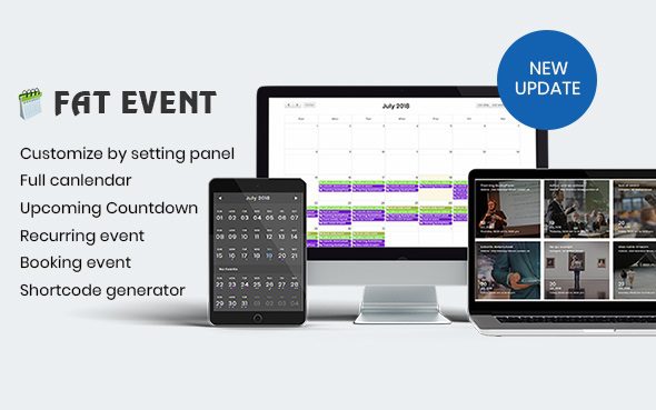 FAT Event v5.18 – WordPress 活动和日历预订插件下载