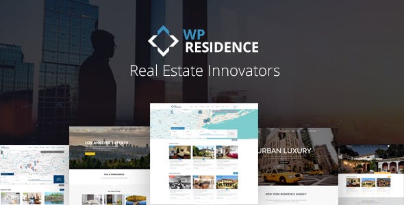 WP Residence GPL v.5.6.0 – 房地产WordPress主题下载