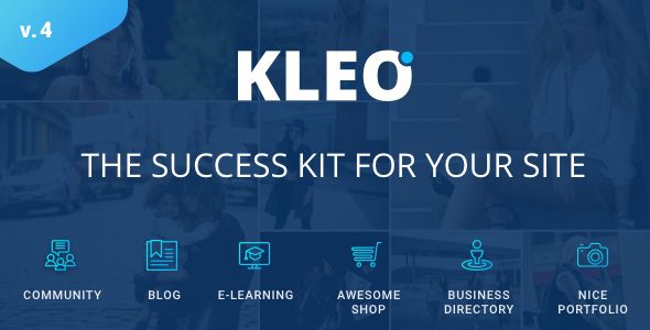 KLEO v.5.4.3 – Pro Community Focused, MultiPurpose BuddyPress WordPress 主题下载