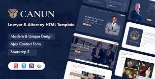 Canun v.1.0.8 – 律师和代理人 WordPress 主题下载