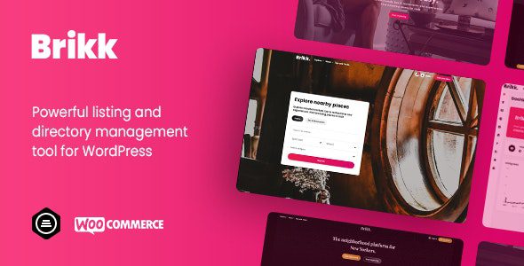 Brikk GPL v3.1.0 – 目录导航和列表 WordPress 主题下载
