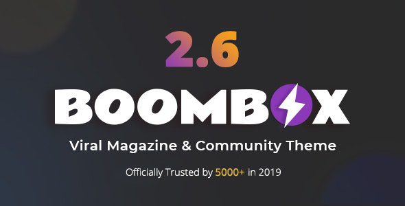 BoomBox GPL v2.10.3 杂志图文内容主题下载
