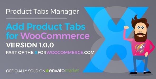 Add Product Tabs for WooCommerce v2.1.2 产品tab标签自定义管理插件下载
