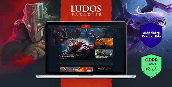 Ludos Paradise GPL v.2.0.7 – 游戏博客和部落 WordPress 主题下载