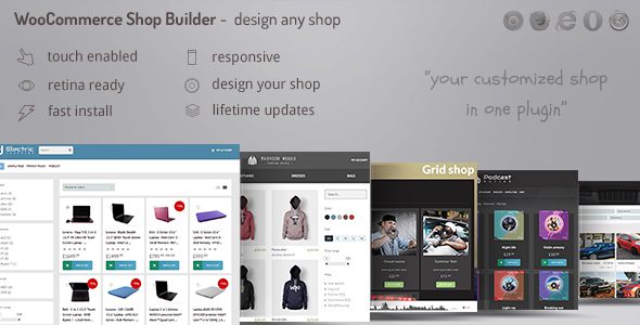WooCommerce Shop Page Builder GPL v2.27.7 – 使用高级过滤器创建任何商店网格表插件下载