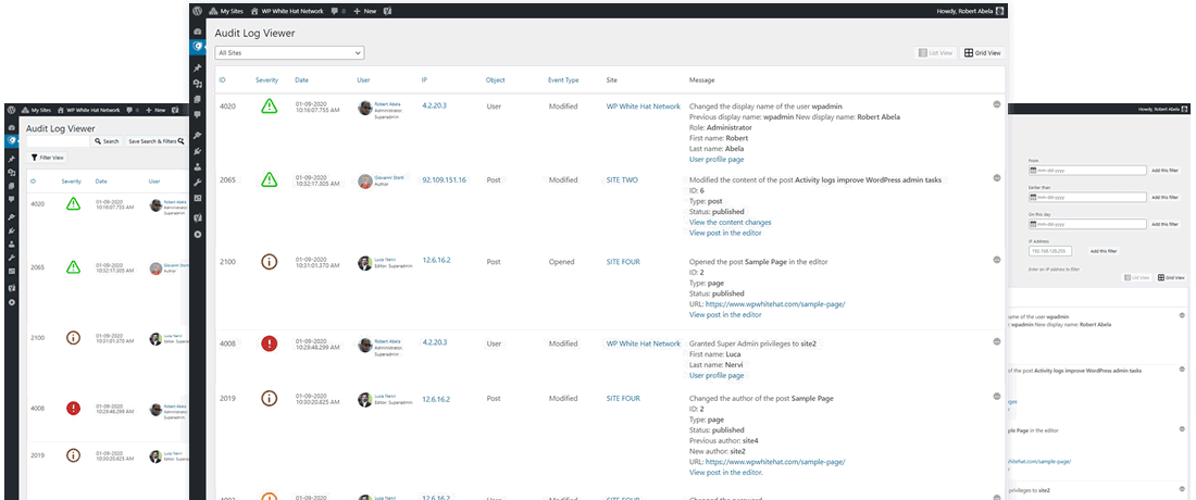 WP Activity Log Premium GPL v.5.6.7 – 排名第一的 WordPress 活动日志操作记录插件下载