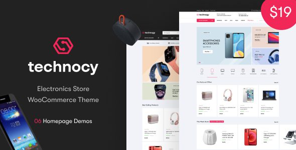 Technocy v2.0.0 – 电子商店 WooCommerce 主题下载
