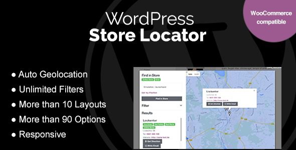 WordPress Store Locator Plugin v2.2.7 下载