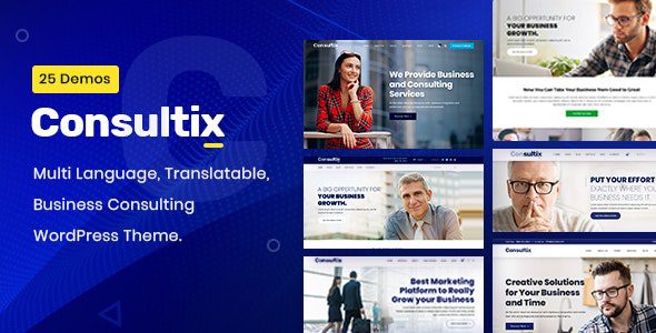 Consultix v.4.0.0 – 商务咨询WordPress主题下载
