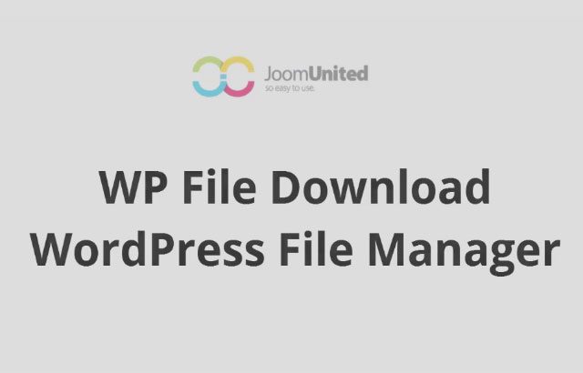 JoomUnited WP Table Manager v.3.0.4 管理表格插件下载
