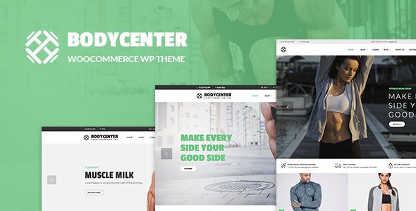 BodyCenter v2.0 – 体育健康运动woocommerce主题下载
