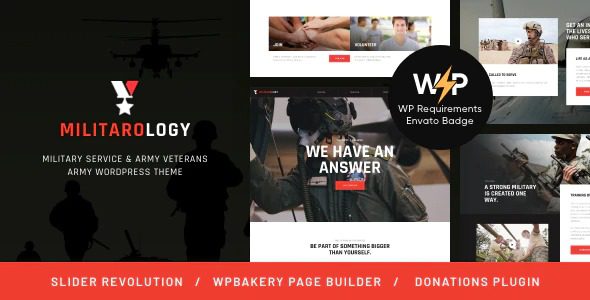 Militarology v.1.0.9 – 军事服务WordPress主题下载